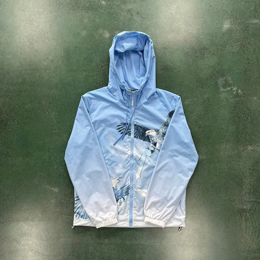 TS Eagle Zip Windbreaker - Sky Blue