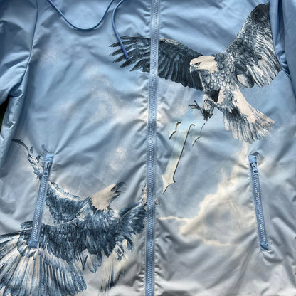 TS Eagle Zip Windbreaker - Sky Blue