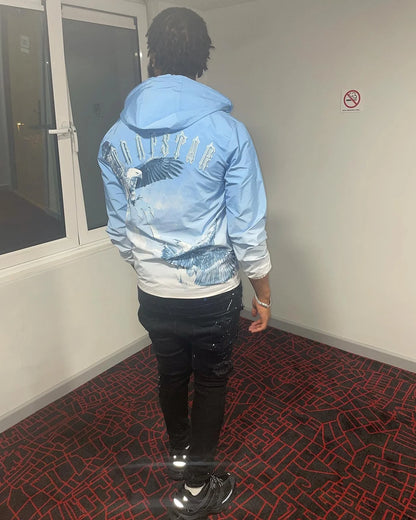 TS Eagle Zip Windbreaker - Sky Blue