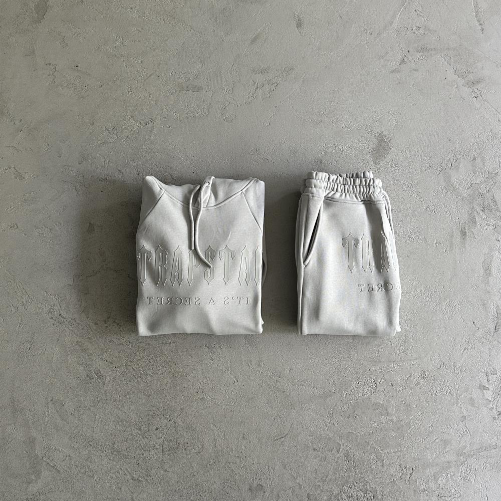 TS Gel Print Decoded Tracksuit - Grey