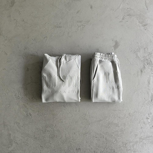 TS Gel Print Decoded Tracksuit - Grey