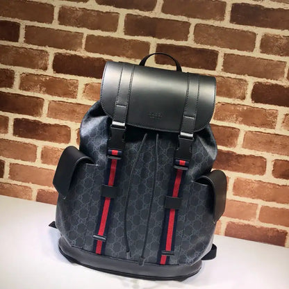 Gucci GG Backpack - Black