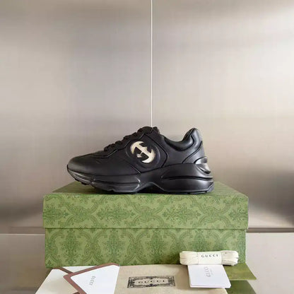 Gucci Rhyton Sneakers - Black
