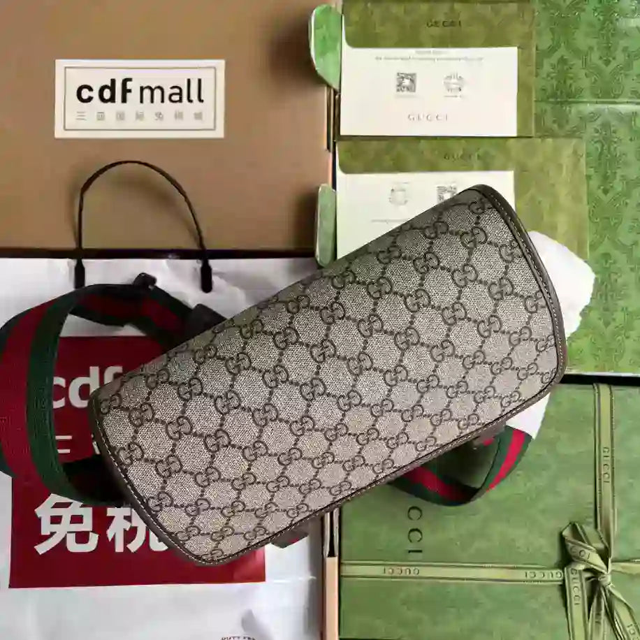 Gucci GG Messenger Bag - Beige