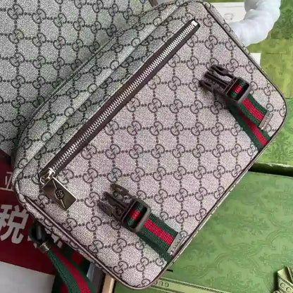 Gucci GG Messenger Bag - Beige