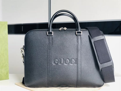 Gucci Logo Business Case - Black
