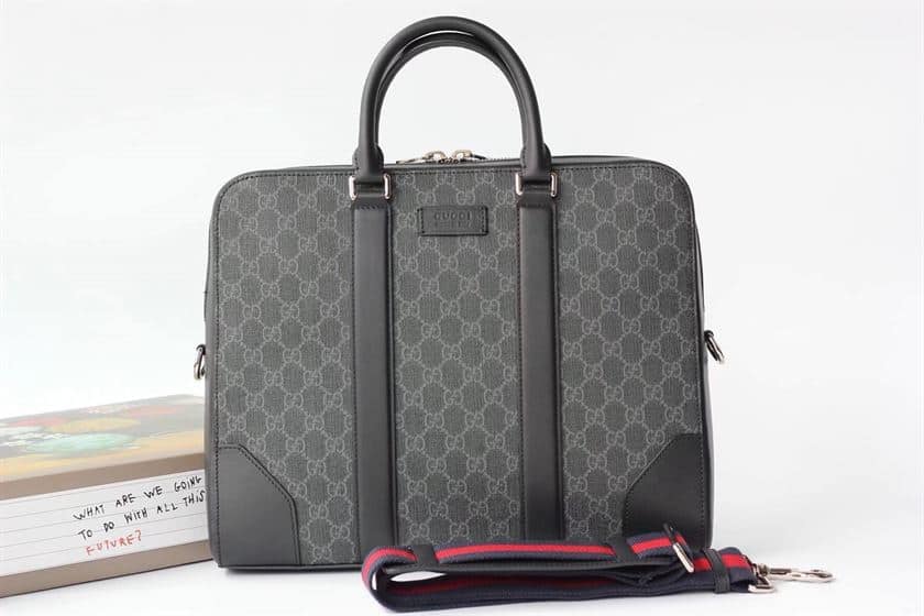 Gucci GG Briefcase - Black