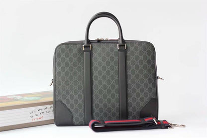 Gucci GG Briefcase - Black