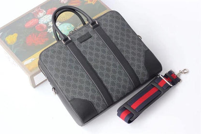 Gucci GG Briefcase - Black