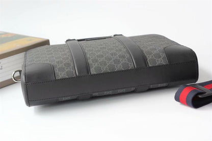 Gucci GG Briefcase - Black