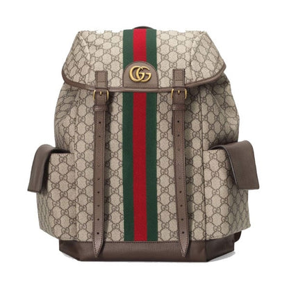 Gucci GG Ophidia Backpack - Beige