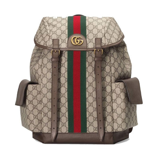 Gucci GG Ophidia Backpack - Beige