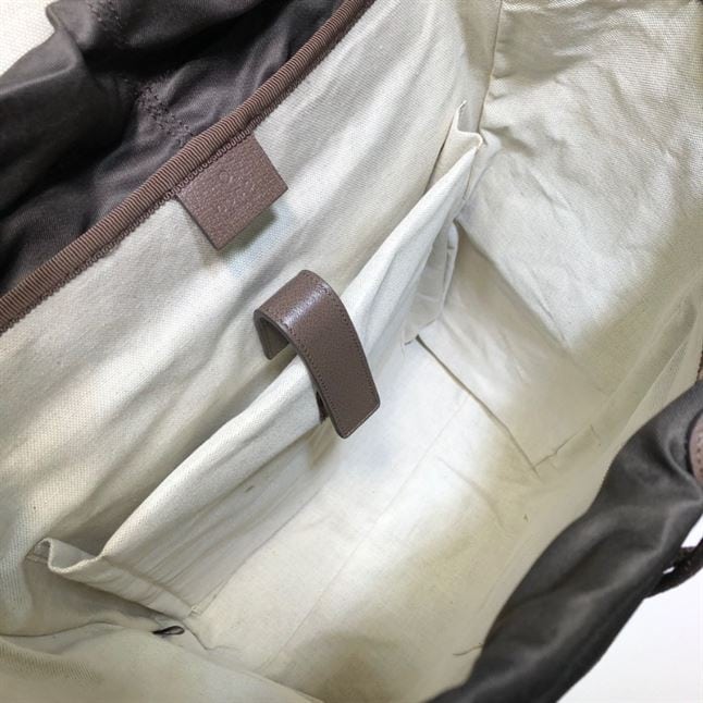 Gucci GG Ophidia Backpack - Beige