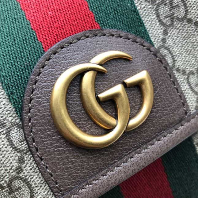 Gucci GG Ophidia Backpack - Beige