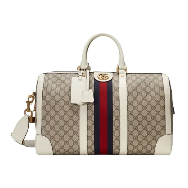 Gucci Ophidia Medium Duffle Bag - Beige