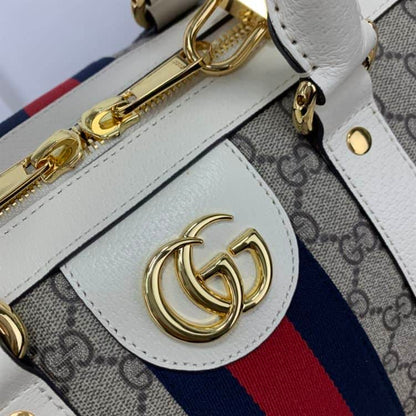 Gucci Ophidia Medium Duffle Bag - Beige