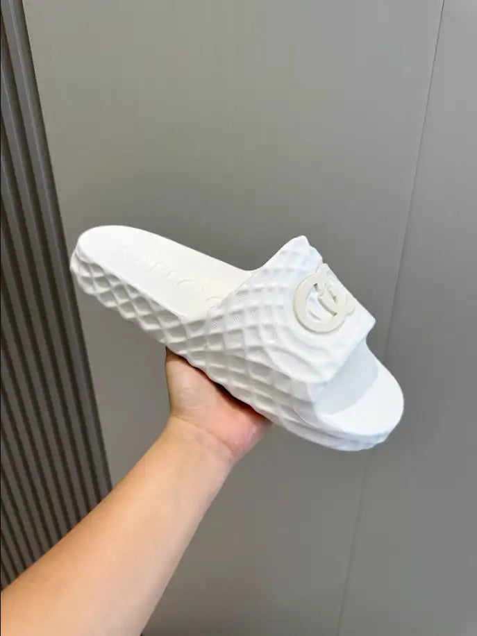 Gucci Padded Slide - White