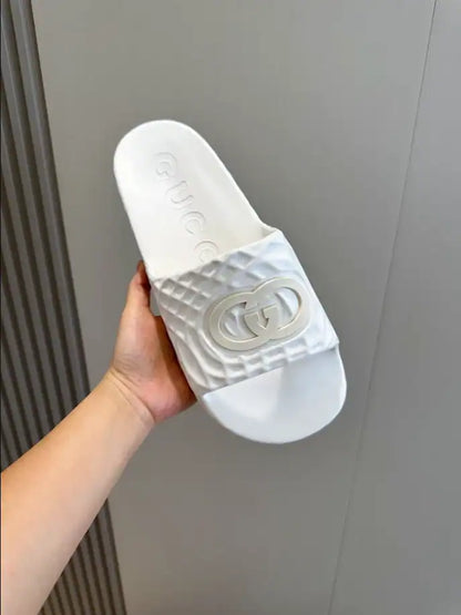 Gucci Padded Slide - White