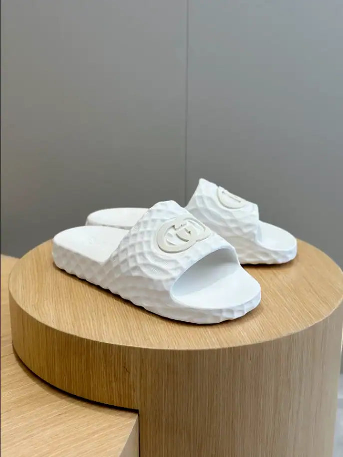 Gucci Padded Slide - White
