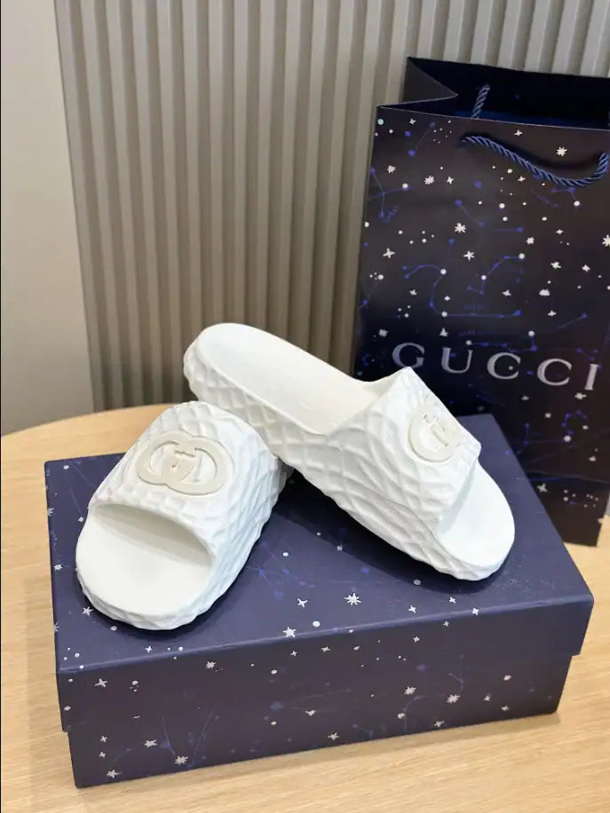 Gucci Padded Slide - White