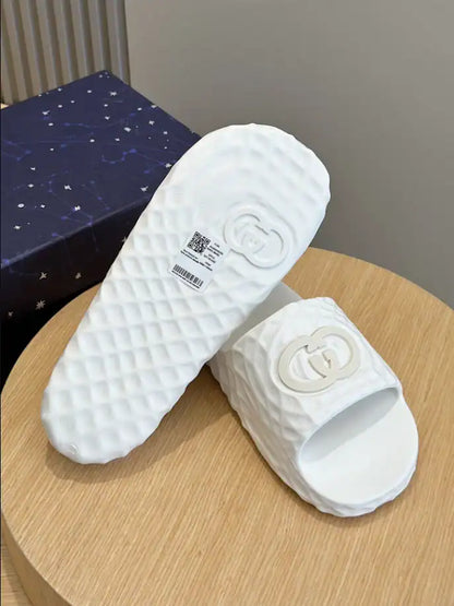Gucci Padded Slide - White