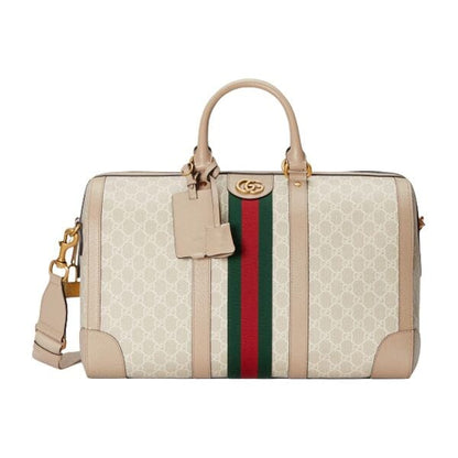 Gucci Savoy Duffle Bag - White