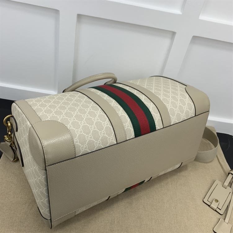 Gucci Savoy Duffle Bag - White
