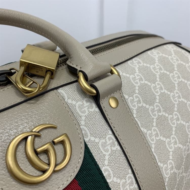Gucci Savoy Duffle Bag - White