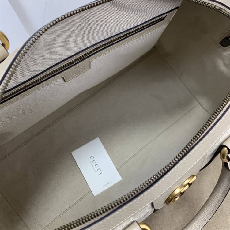 Gucci Savoy Duffle Bag - White