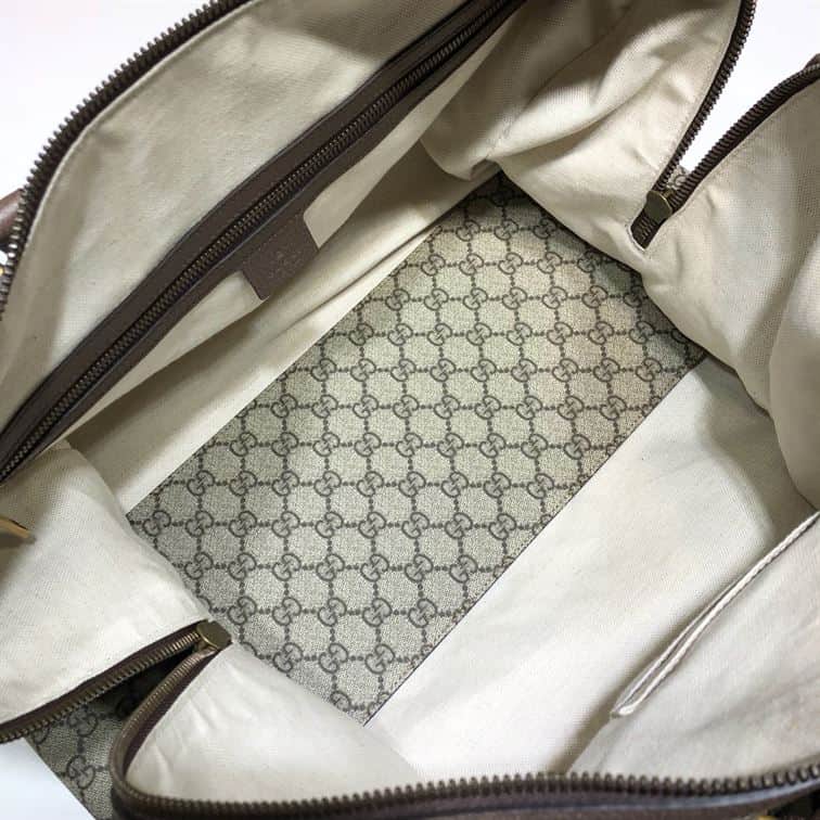 Gucci Savoy Medium Duffle Bag - Beige