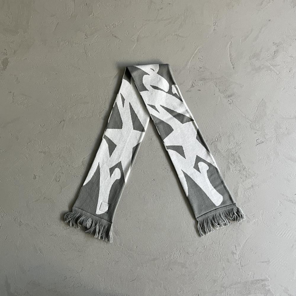 Crtez Scarf - Grey/White