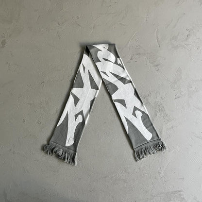 Crtez Scarf - Grey/White