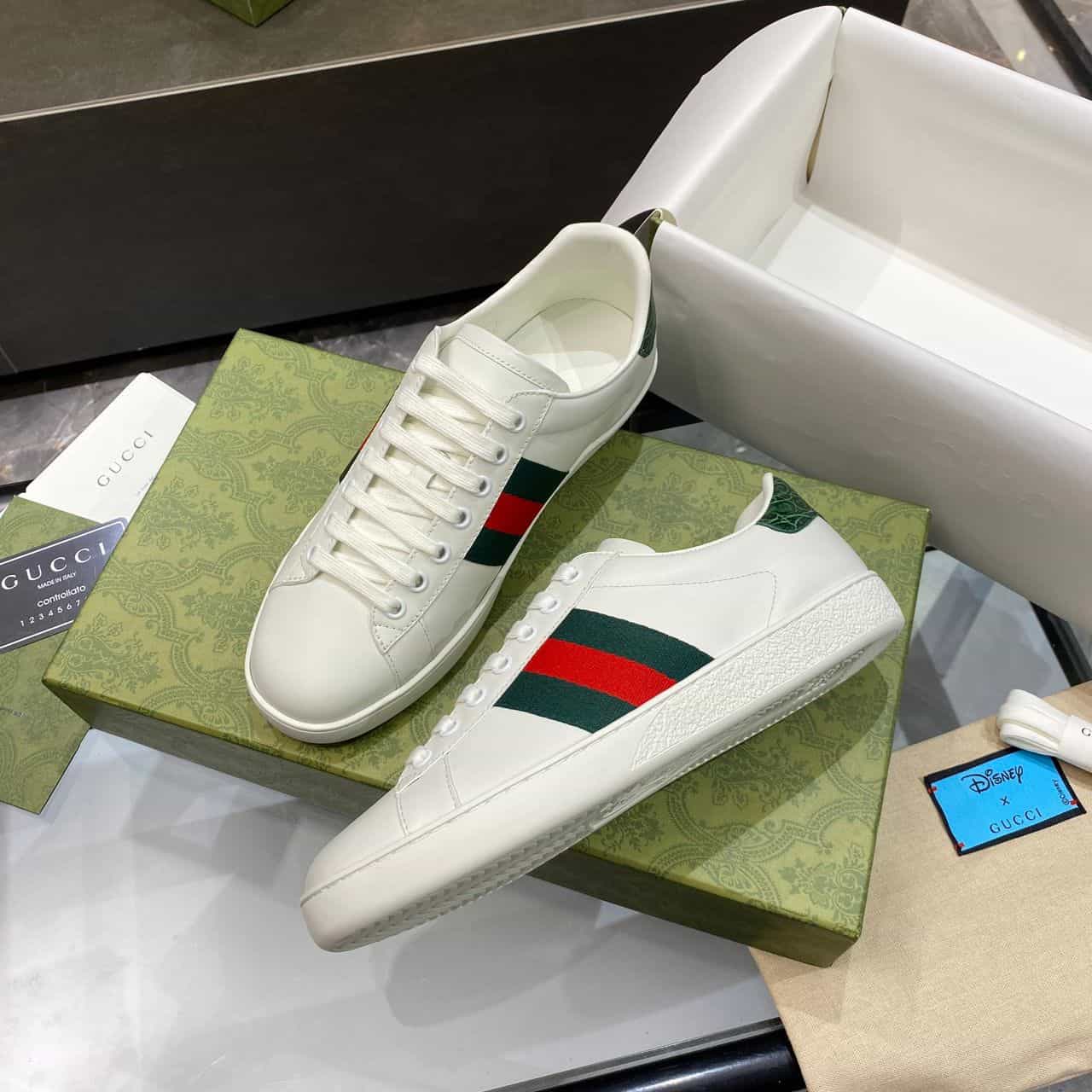 Gucci Ace Sneakers - White