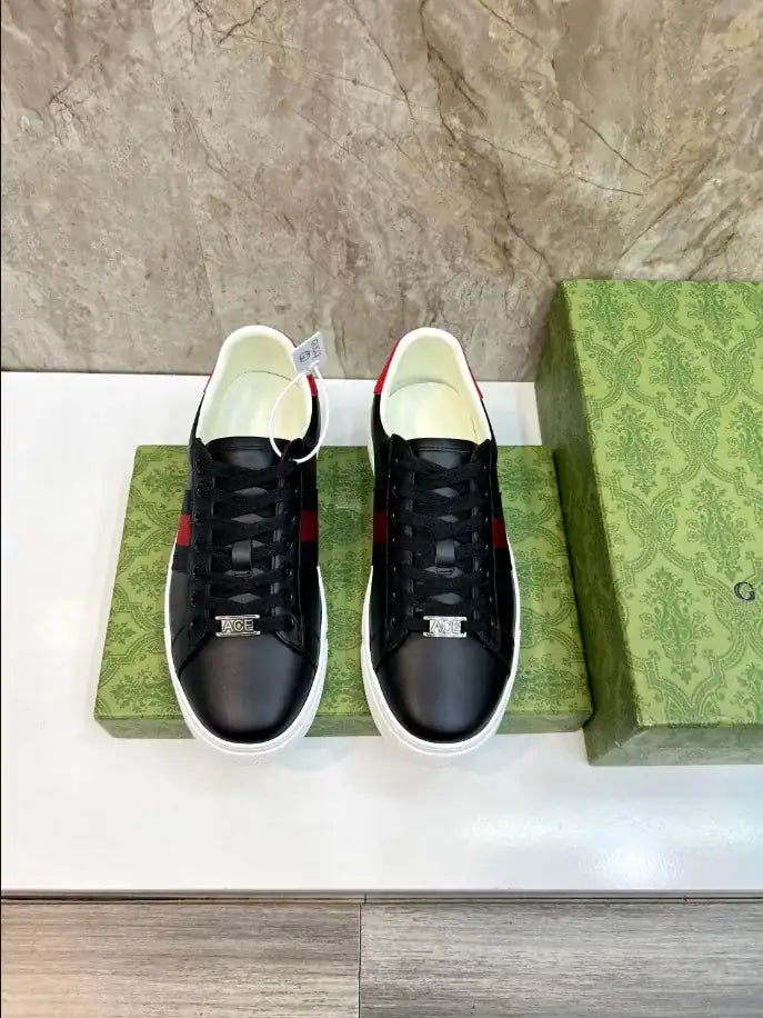 Gucci GG Ace Sneakers - Black