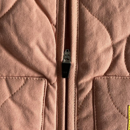 Crtez Guerillaz Lightweight Quilted Vest - Pink