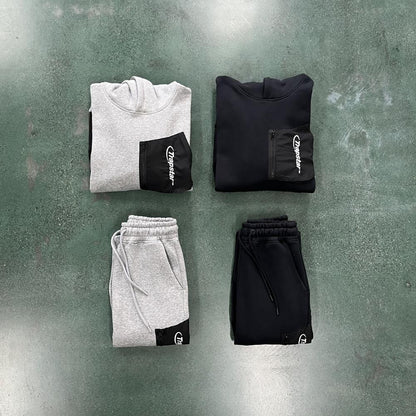 TS Hyperdrive Pocket Tracksuit - Black/Grey