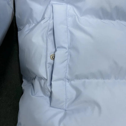 TS Hyperdrive Detachable Hooded Puffer Jacket - Ice Blue