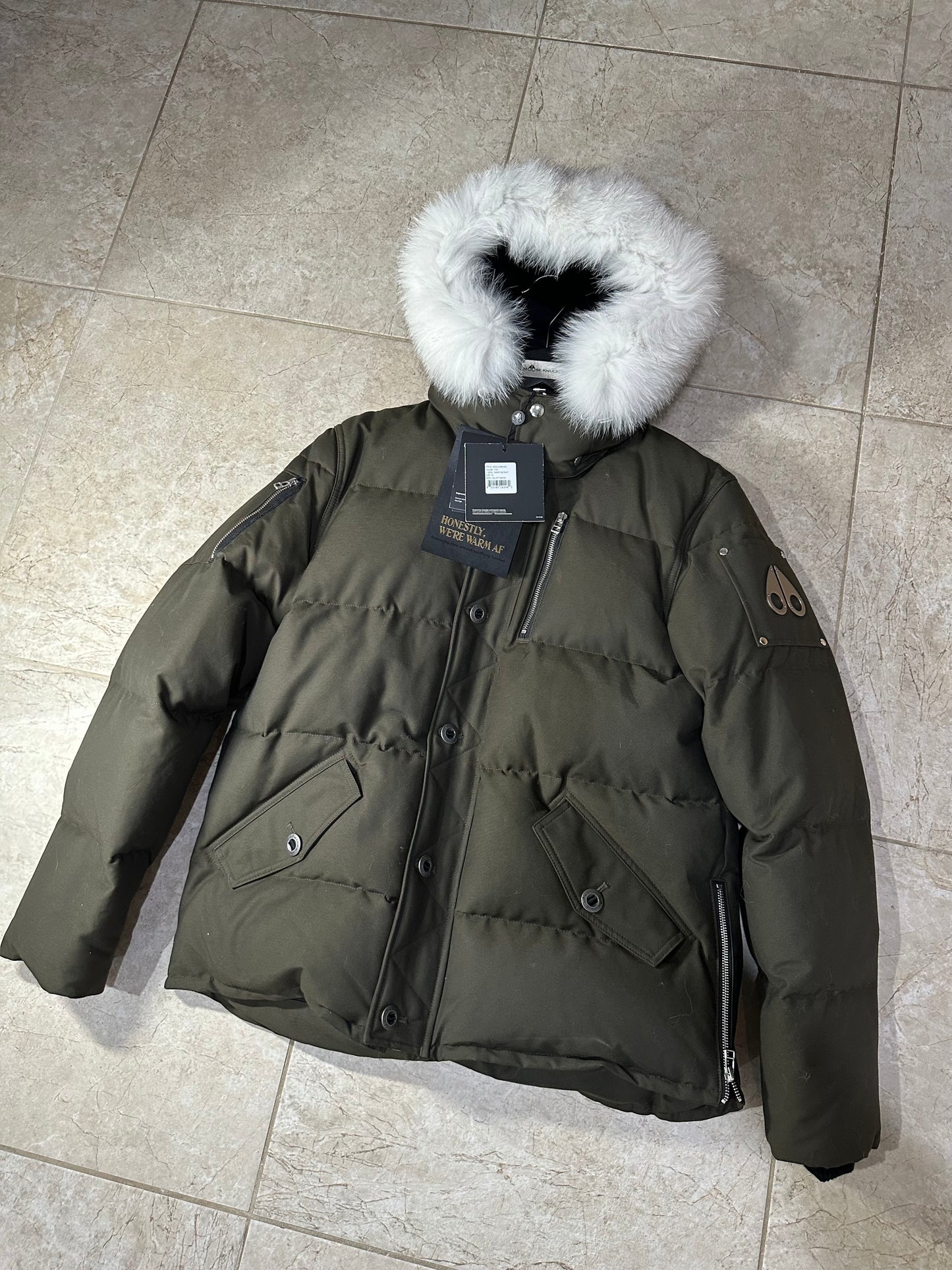 Moose Knuckle Shearling 3Q Jacket - XL