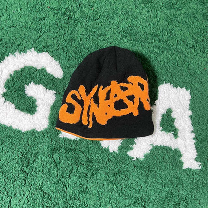 Synarchy Hat - Black/Orange