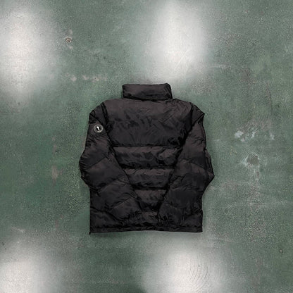 TS Irongate T Jacquard Puffer Jacket - Black/Blue