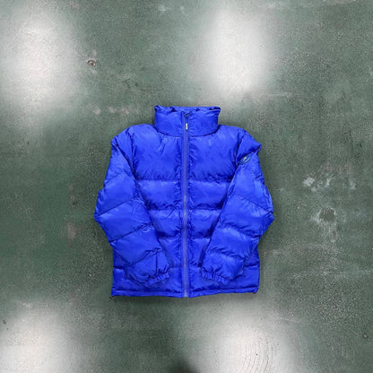 TS Irongate T Jacquard Puffer Jacket - Black/Blue