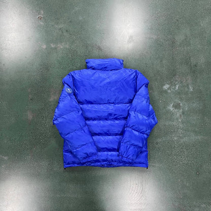TS Irongate T Jacquard Puffer Jacket - Black/Blue