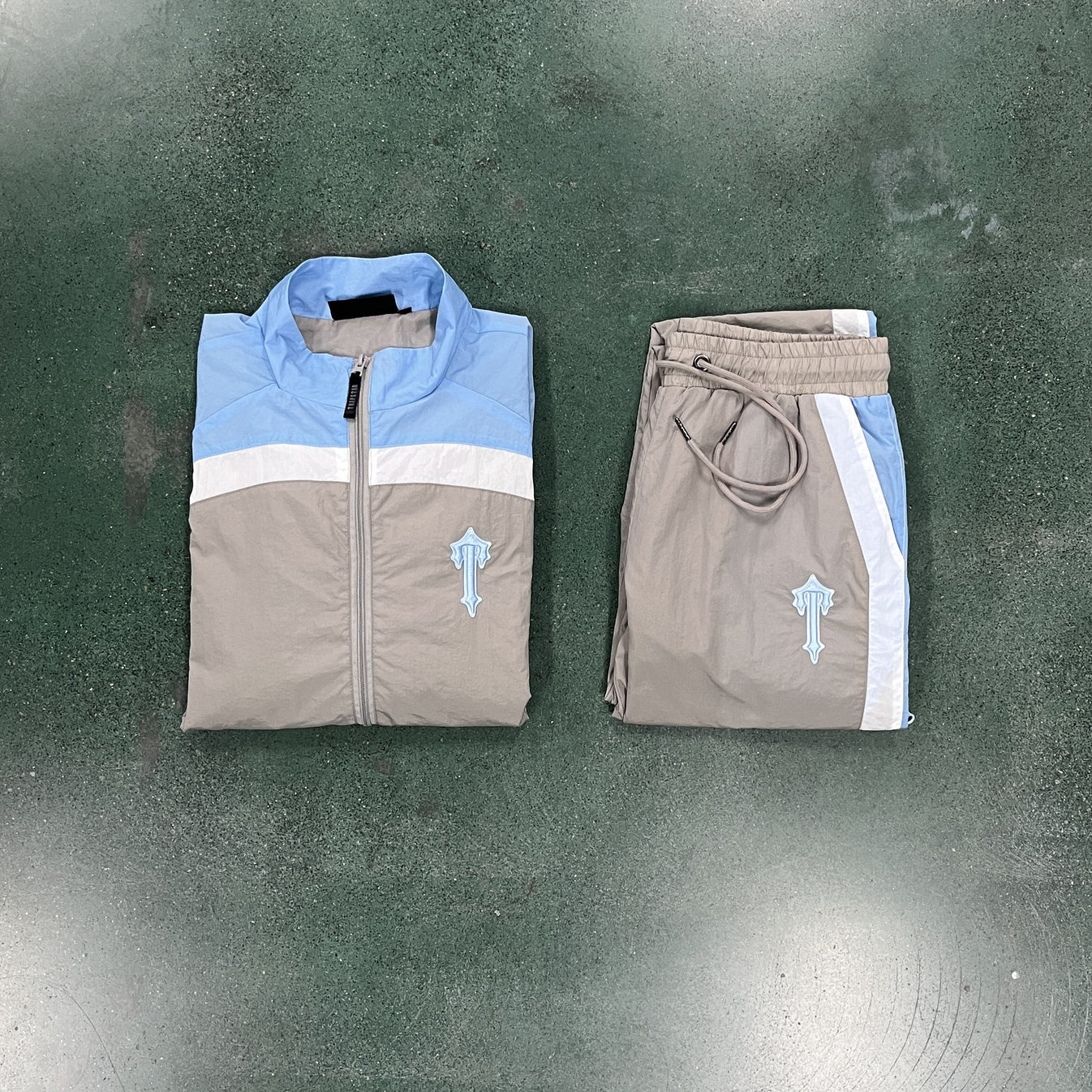 TS irongate T Shellsuit - Blue/Grey
