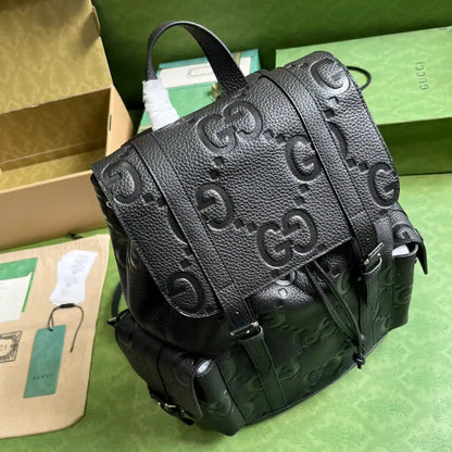Gucci GG Jumbo Backpack - Black