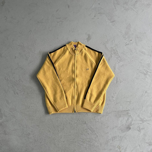 Crtez Knit Zip-Up Fleece - Yellow