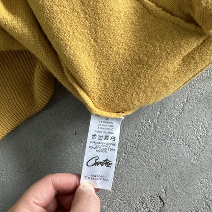 Crtez Knit Zip-Up Fleece - Yellow