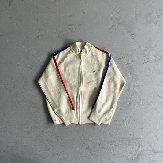 Crtez Knit Zip-Up Fleece - Beige
