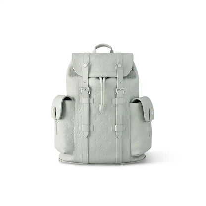 LV Christopher PM Monogram Backpack - White