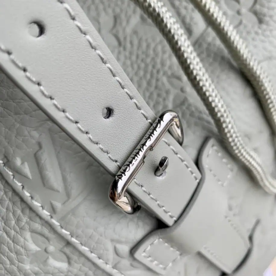 LV Christopher PM Monogram Backpack - White