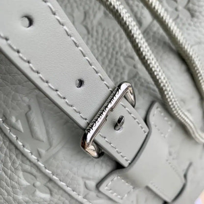 LV Christopher PM Monogram Backpack - White